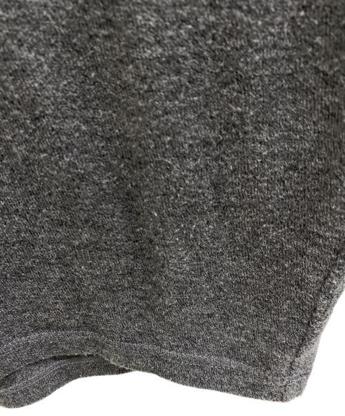 pas de calais（パドカレ）pas de calais (パドカレ) 薄手ニット グレー サイズ:36の古着・服飾アイテム