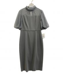 Rire Fete（リルフェテ）の古着「半袖ワンピース」｜グレー