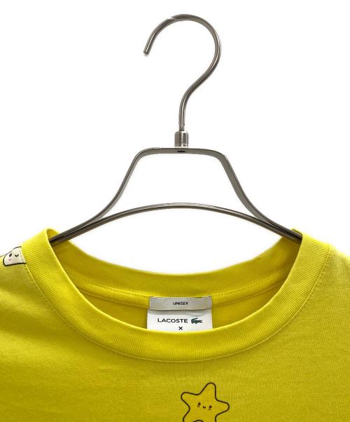 LACOSTE（ラコステ）LACOSTE (ラコステ) FRIENDSWITHYOU (フレンズウィズユー) 半袖カットソー イエロー サイズ:Sの古着・服飾アイテム