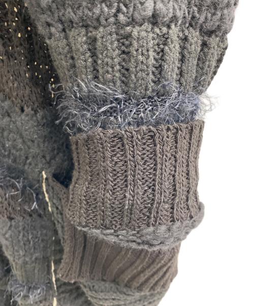 Y's（ワイズ）Y's (ワイズ) 厚手カーディガン ブラック サイズ:2の古着・服飾アイテム