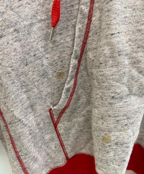 Vivienne Westwood RED LABEL（ヴィヴィアンウエストウッドレッドレーベル）Vivienne Westwood RED LABEL (ヴィヴィアンウエストウッドレッドレーベル) オーブステッチ レッド×グレー サイズ:Mの古着・服飾アイテム