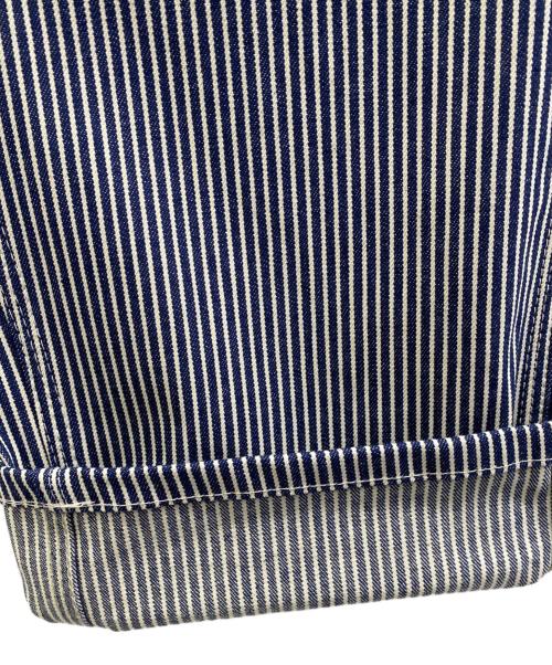 Stan Ray（スタンレー）Stan Ray (スタンレー) ヒッコリーパンツ ホワイト×ブルー サイズ:不明の古着・服飾アイテム