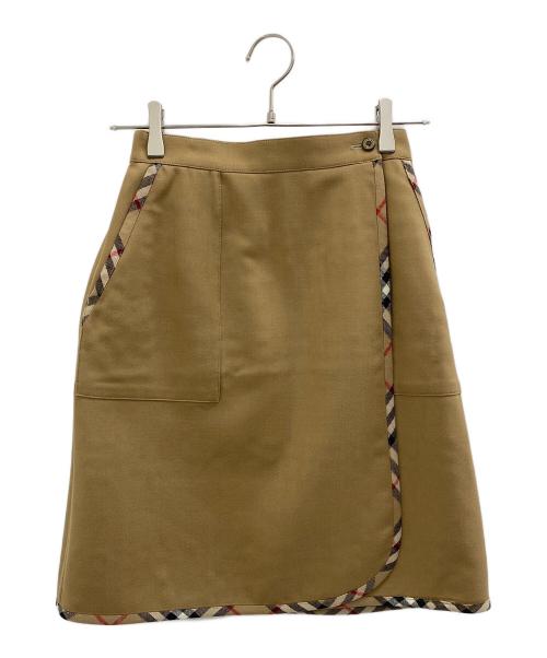 Burberry's（バーバリー）Burberry's (バーバリーズ) ラップコート ブラウン サイズ:Mの古着・服飾アイテム