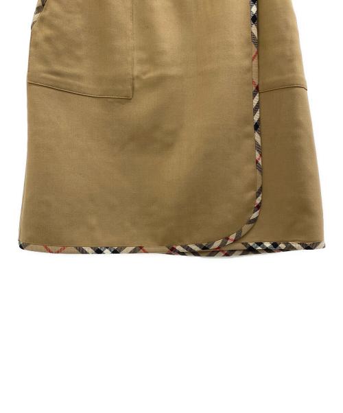 Burberry's（バーバリー）Burberry's (バーバリーズ) ラップコート ブラウン サイズ:Mの古着・服飾アイテム