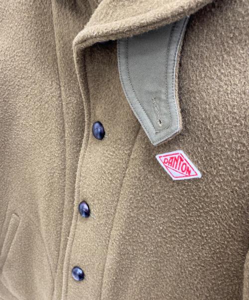 DANTON（ダントン）DANTON (ダントン) 丸襟ウールモッサジャケット カーキ サイズ:40の古着・服飾アイテム