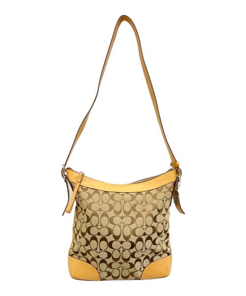 COACH（コーチ）COACH (コーチ) ショルダーバッグ ベージュの古着・服飾アイテム