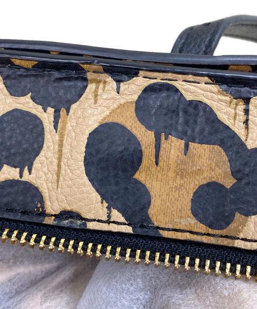 COACH（コーチ）COACH (コーチ) トートバッグ ベージュ×ブラックの古着・服飾アイテム