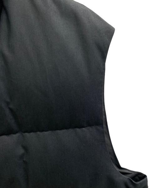 THE NORTHFACE PURPLELABEL（ザ・ノースフェイス パープルレーベル）THE NORTHFACE PURPLELABEL (ザ・ノースフェイス パープルレーベル) Lightweight Twill Mountain Down Vest ブラック サイズ:WMの古着・服飾アイテム