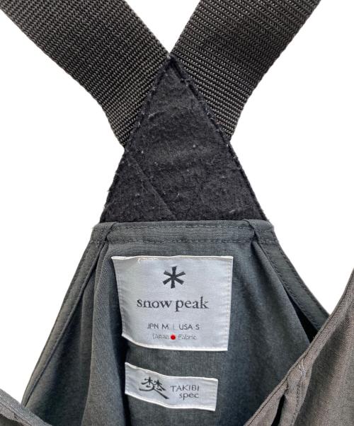 Snow peak（スノーピーク）snow peak (スノーピーク) タキビベスト ブラック サイズ:Mの古着・服飾アイテム