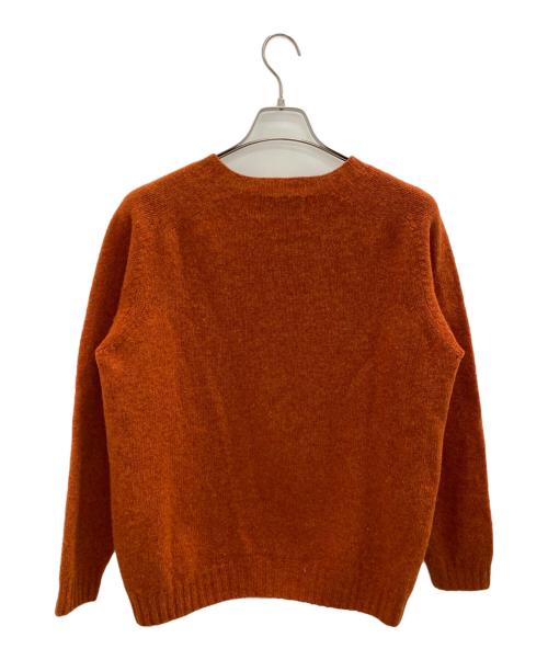 Harley of SCOTLAND（ハーレーオブスコットランド）HARLEY OF SCOTLAND (ハーレーオブスコットランド) 厚手ニット オレンジ サイズ:42の古着・服飾アイテム