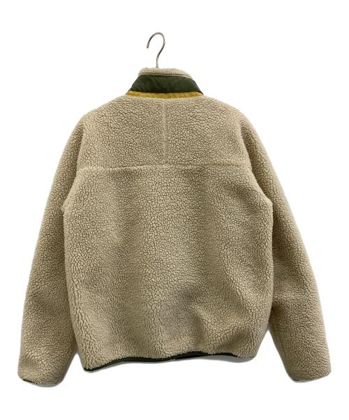 Patagonia（パタゴニア）Patagonia (パタゴニア) キッズ・レトロX・ジャケット ベージュ×グリーン サイズ:XXLの古着・服飾アイテム
