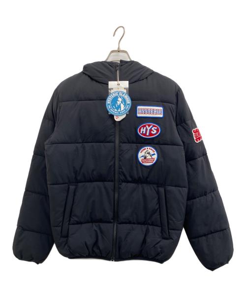 Hysteric Glamour（ヒステリックグラマー）Hysteric Glamour (ヒステリックグラマー) プリマロフトタフタワッペンフーデッド ブラック サイズ:Small 未使用品の古着・服飾アイテム