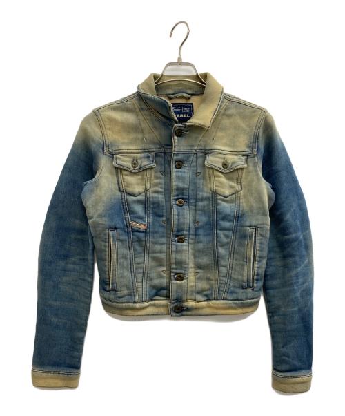 DIESEL（ディーゼル）DIESEL (ディーゼル) スウェットジャケット ブルー サイズ:XSの古着・服飾アイテム