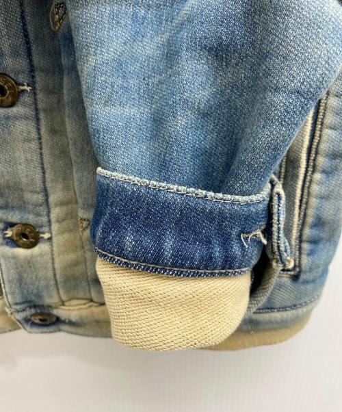 DIESEL（ディーゼル）DIESEL (ディーゼル) スウェットジャケット ブルー サイズ:XSの古着・服飾アイテム