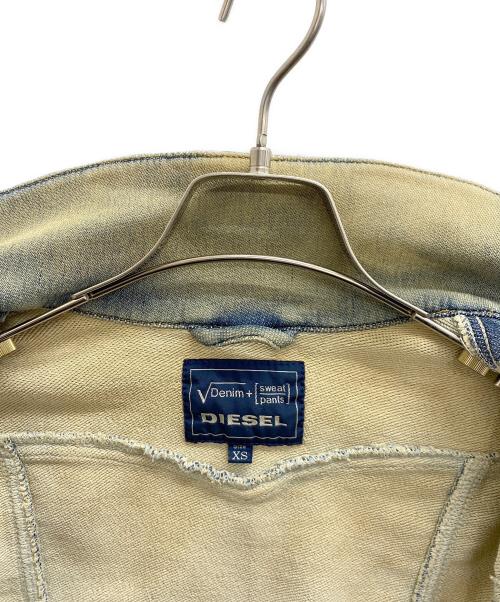 DIESEL（ディーゼル）DIESEL (ディーゼル) スウェットジャケット ブルー サイズ:XSの古着・服飾アイテム