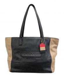 COACH（コーチ）の古着「レガシーバイカラー」｜ブラック×ブラウン