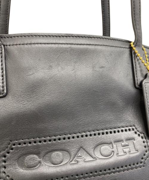 COACH（コーチ）COACH (コーチ) レガシーバイカラー ブラック×ブラウンの古着・服飾アイテム