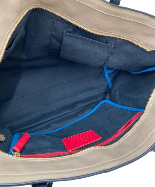 COACH（コーチ）COACH (コーチ) レガシーバイカラー ブラック×ブラウンの古着・服飾アイテム