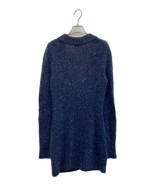 BURBERRY BLUE LABEL（バーバリーロンドンブルーレーベル）BURBERRY BLUE LABEL (バーバリーロンドンブルーレーベル) ニットカーディガン ブルー サイズ:38の古着・服飾アイテム
