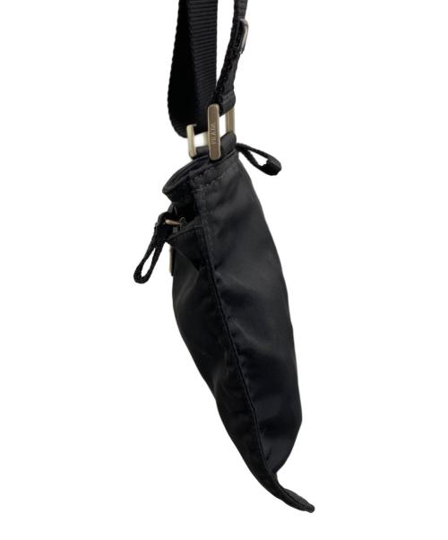PRADA（プラダ）PRADA (プラダ) ナイロン ミニショルダーバッグ ブラックの古着・服飾アイテム