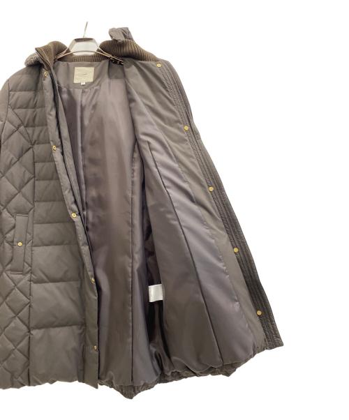 CROCODILE（クロコダイル）CROCODILE (クロコダイル) ダウンコート ブラウン サイズ:LLの古着・服飾アイテム