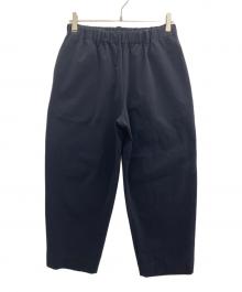 Manual Alphabet（マニュアル アルファベット）の古着「JOURPANTS WIDE 25SS」｜ブラック