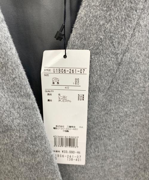 TRANS WORK（トランスワーク）TRANS WORK (トランスワーク) コート グレー サイズ:40 未使用品の古着・服飾アイテム