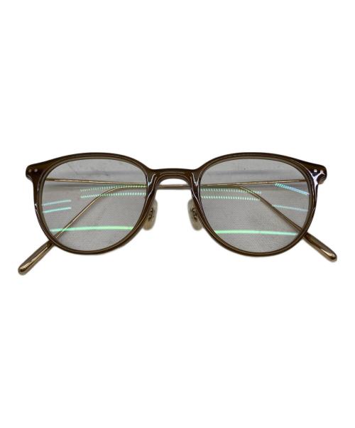 EYEVAN（アイヴァン）EYEVAN (アイヴァン) 伊達眼鏡 ベージュ サイズ:46☐21-145の古着・服飾アイテム