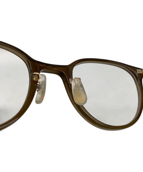 EYEVAN（アイヴァン）EYEVAN (アイヴァン) 伊達眼鏡 ベージュ サイズ:46☐21-145の古着・服飾アイテム