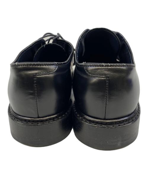 Jalan Sriwijaya（ジャランスリウァヤ）Jalan Sriwijaya (ジャランスリウァヤ) プレーントゥシューズ ブラック サイズ:6.5の古着・服飾アイテム