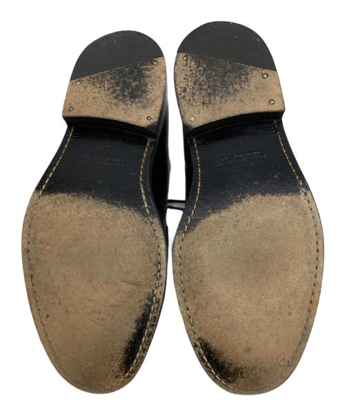 Jalan Sriwijaya（ジャランスリウァヤ）Jalan Sriwijaya (ジャランスリウァヤ) プレーントゥシューズ ブラック サイズ:6.5の古着・服飾アイテム