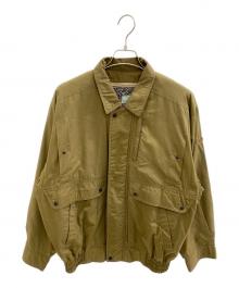 CROCODILE（クロコダイル）の古着「ジップブルゾン」｜ブラウン