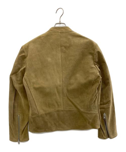 Maison Margiela（メゾンマルジェラ）Maison Margiela (メゾンマルジェラ) 八の字ライダースジャケット ベージュ サイズ:48の古着・服飾アイテム