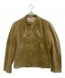 Maison Margiela（メゾンマルジェラ）の古着「八の字ライダースジャケット」｜ベージュ