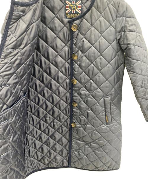 LAVENHAM（ラベンハム）LAVENHAM (ラベンハム) 中綿コート ネイビー サイズ:36の古着・服飾アイテム