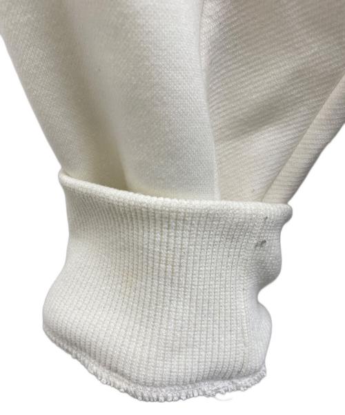 BLUE LABEL CRESTBRIDGE（ブルーレーベルクレストブリッジ）BLUE LABEL CRESTBRIDGE (ブルーレーベルクレストブリッジ) ダンボールパーカードッキングワンピース アイボリー サイズ:36の古着・服飾アイテム