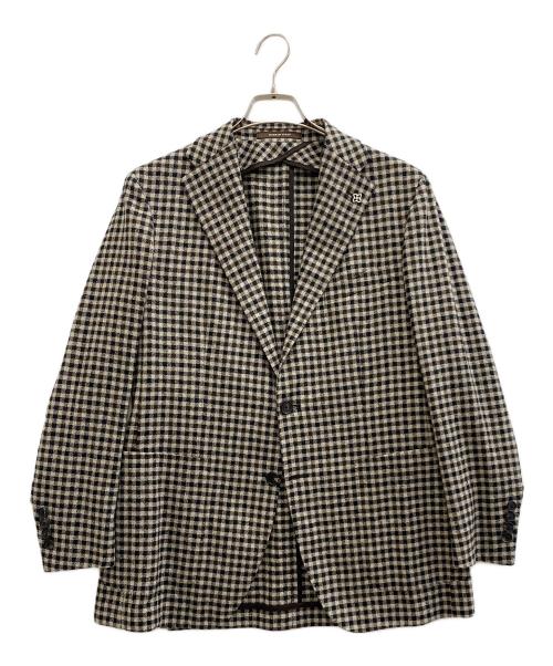 TAGLIATORE（タリアトーレ）TAGLIATORE (タリアトーレ) テーラードジャケット ベージュ サイズ:48/Rの古着・服飾アイテム