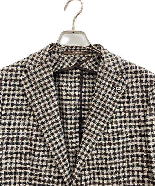 TAGLIATORE（タリアトーレ）TAGLIATORE (タリアトーレ) テーラードジャケット ベージュ サイズ:48/Rの古着・服飾アイテム