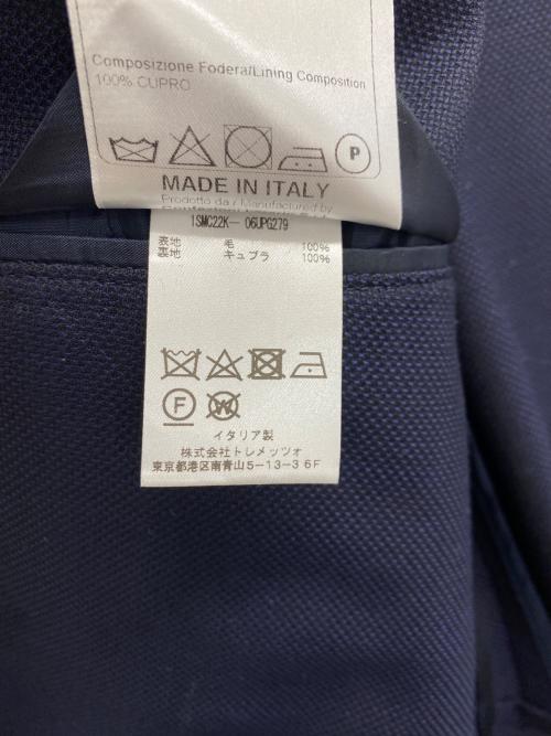 TAGLIATORE（タリアトーレ）TAGLIATORE (タリアトーレ) SUPER110'sストレッチウールホップサック2Bジャケット ネイビー サイズ:48/Rの古着・服飾アイテム