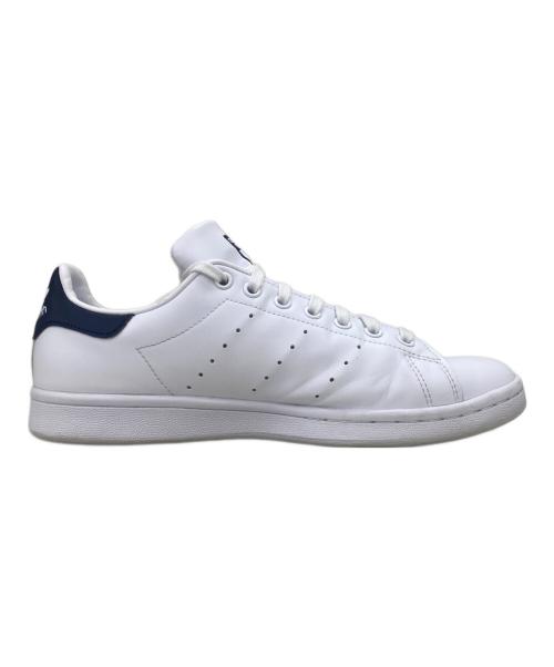 adidas（アディダス）adidas (アディダス) STANSMITH ホワイト×ネイビー サイズ:26cmの古着・服飾アイテム
