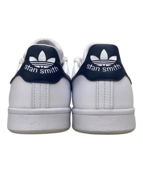 adidas（アディダス）adidas (アディダス) STANSMITH ホワイト×ネイビー サイズ:26cmの古着・服飾アイテム