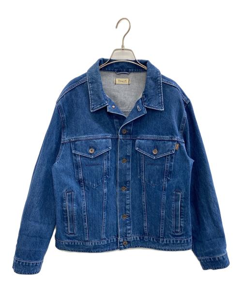 YANUK（ヤヌーク）YANUK (ヤヌーク) オーバーサイズ デニムジャケット ブルー サイズ:FREEの古着・服飾アイテム