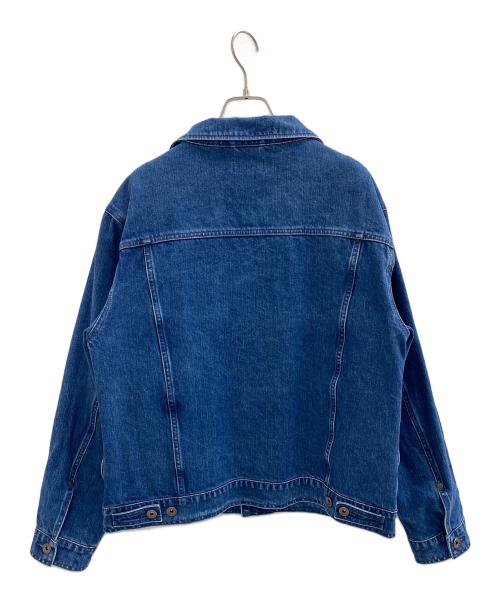 YANUK（ヤヌーク）YANUK (ヤヌーク) オーバーサイズ デニムジャケット ブルー サイズ:FREEの古着・服飾アイテム