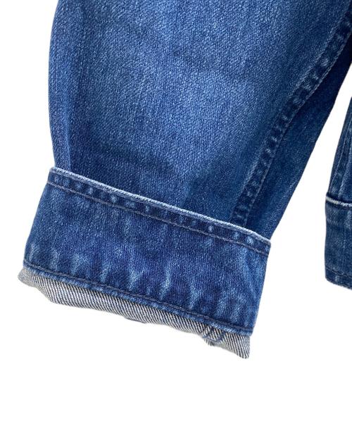 YANUK（ヤヌーク）YANUK (ヤヌーク) オーバーサイズ デニムジャケット ブルー サイズ:FREEの古着・服飾アイテム