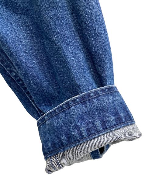 YANUK（ヤヌーク）YANUK (ヤヌーク) オーバーサイズ デニムジャケット ブルー サイズ:FREEの古着・服飾アイテム