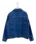 YANUK (ヤヌーク) オーバーサイズ デニムジャケット ブルー サイズ:FREE：9000円