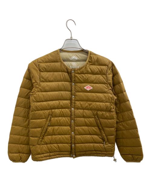 DANTON（ダントン）DANTON (ダントン) Crew Neck Inner Down Jacket ブラウン サイズ:36の古着・服飾アイテム
