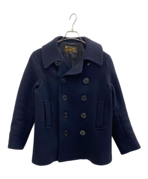 BUZZ RICKSON'S（バズリクソンズ）BUZZ RICKSON'S (バズリクソンズ) 30oz ウールメルトン Pコート ネイビー サイズ:36の古着・服飾アイテム