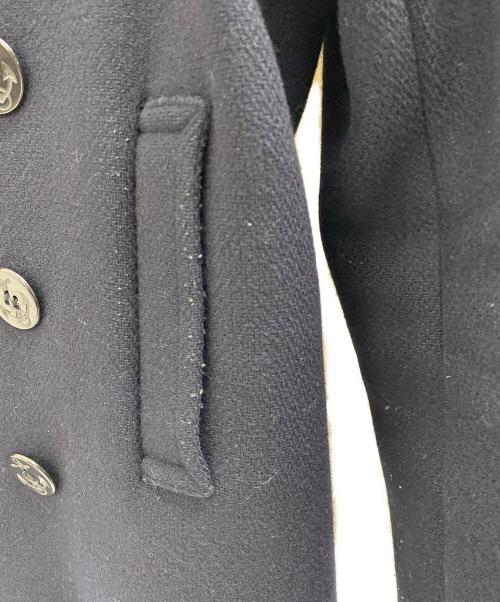 BUZZ RICKSON'S（バズリクソンズ）BUZZ RICKSON'S (バズリクソンズ) 30oz ウールメルトン Pコート ネイビー サイズ:36の古着・服飾アイテム