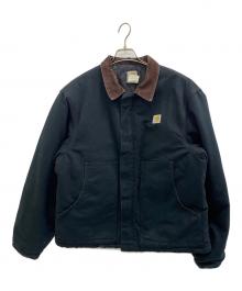 CarHartt（カーハート）の古着「トラディショナルデトロイトジャケット」｜グリーン×ブラウン